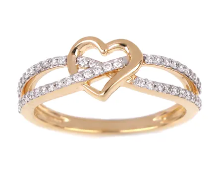 Heart motif ring, Ref. SJ16716